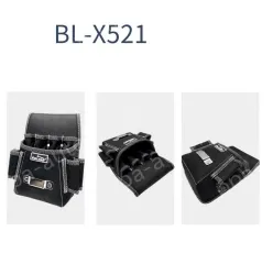 Waist bag + extra-thick waist belt + metal hanging